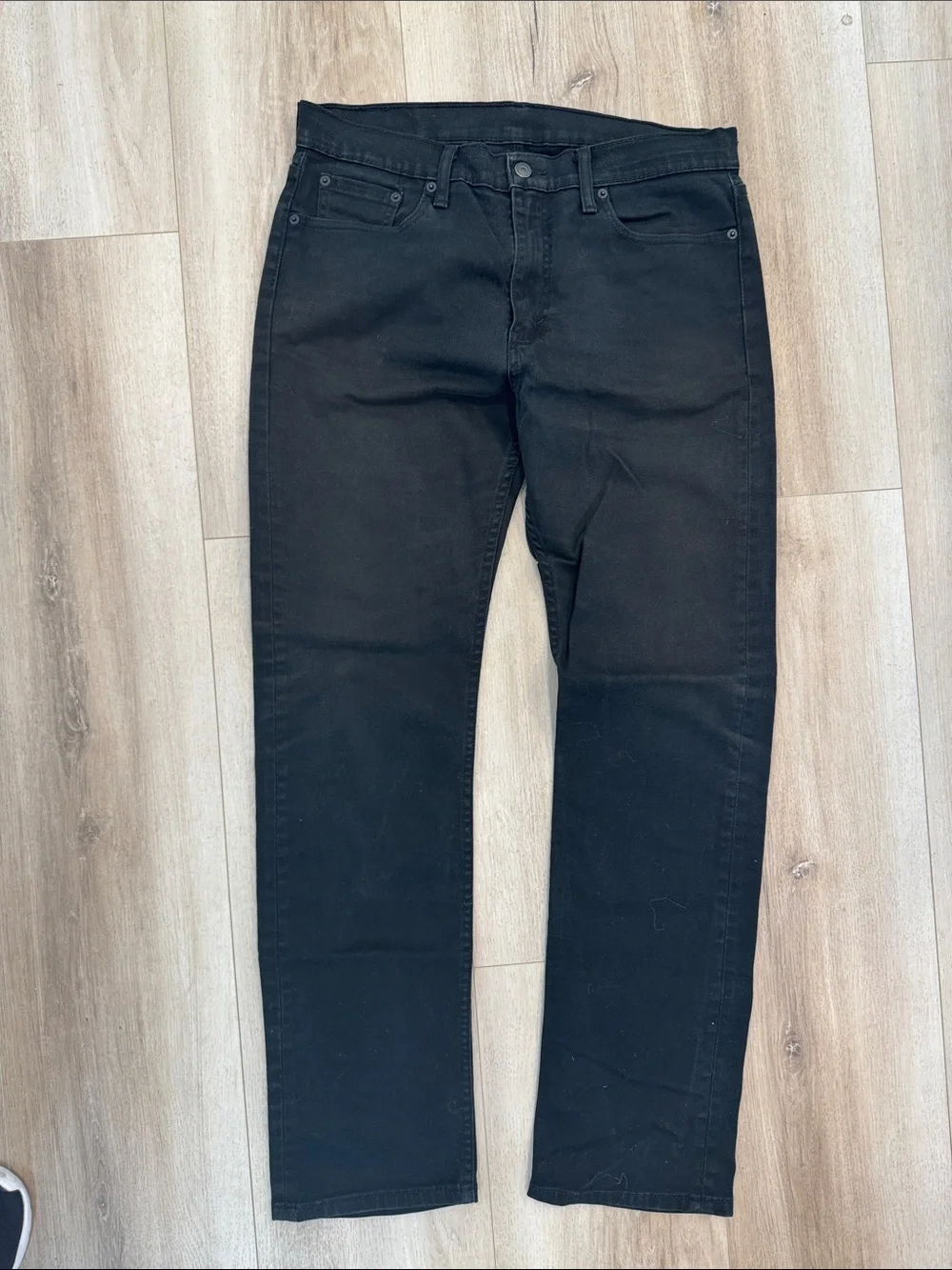 Levi's 513 Men's Black Slim Jeans - 32x32 Straight Leg